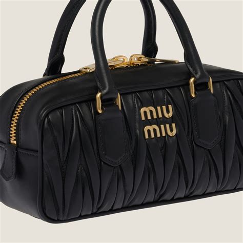 miu miu bag matelasse|Black Matelassé Nappa Leather Bag .